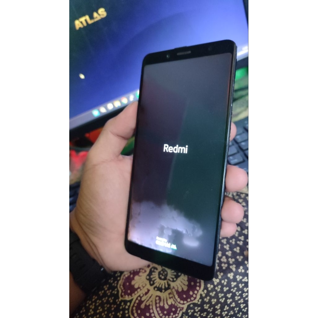 REDMI NOTE 5 PRO 4/64 mentok logo belum pernah service