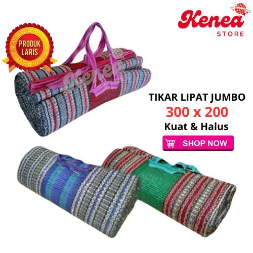 TIKAR LIPAT JUMBO 300x200 Karpet Hajatan Besar Serbaguna