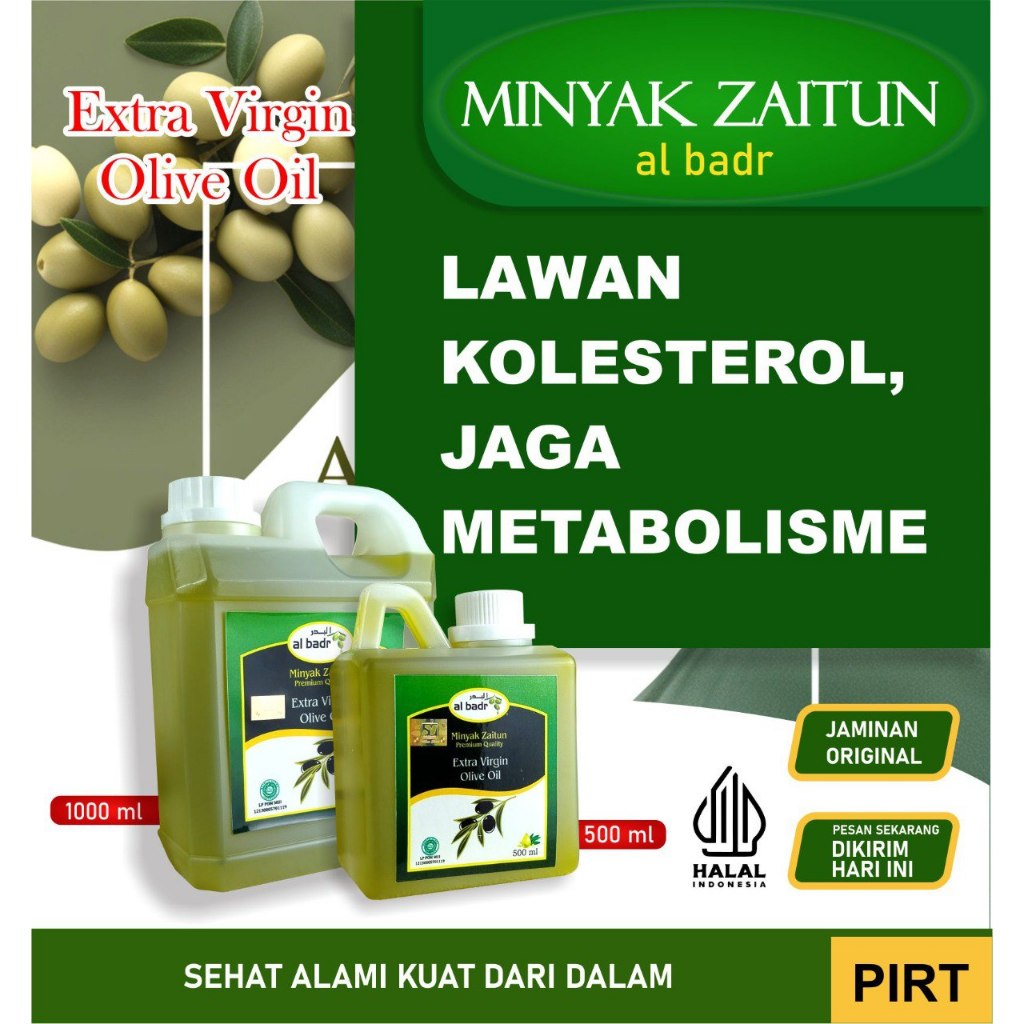 

Minyak Zaitun Al Badr / Extra Virgin Olive Oil