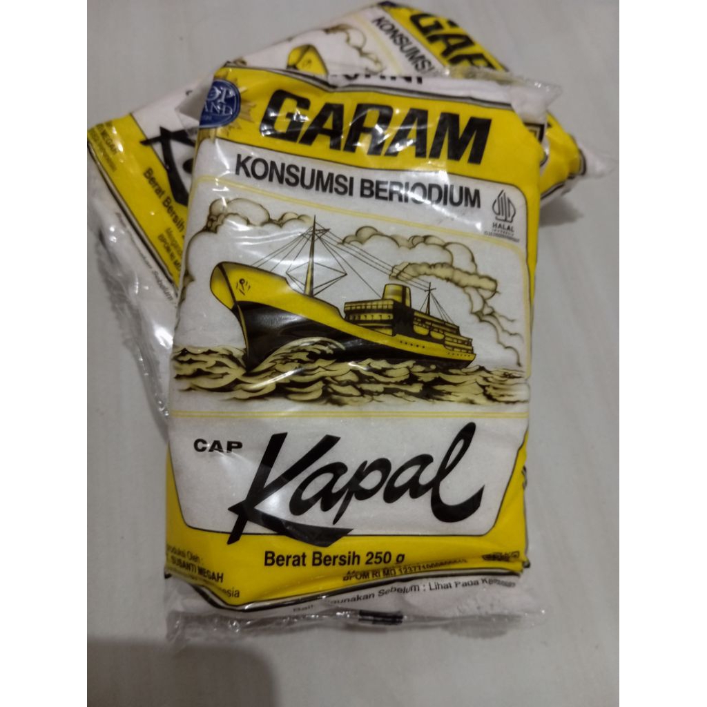 

GARAM BERYODIUM CAP KAPAL 250 GRAM - 2 SACHET
