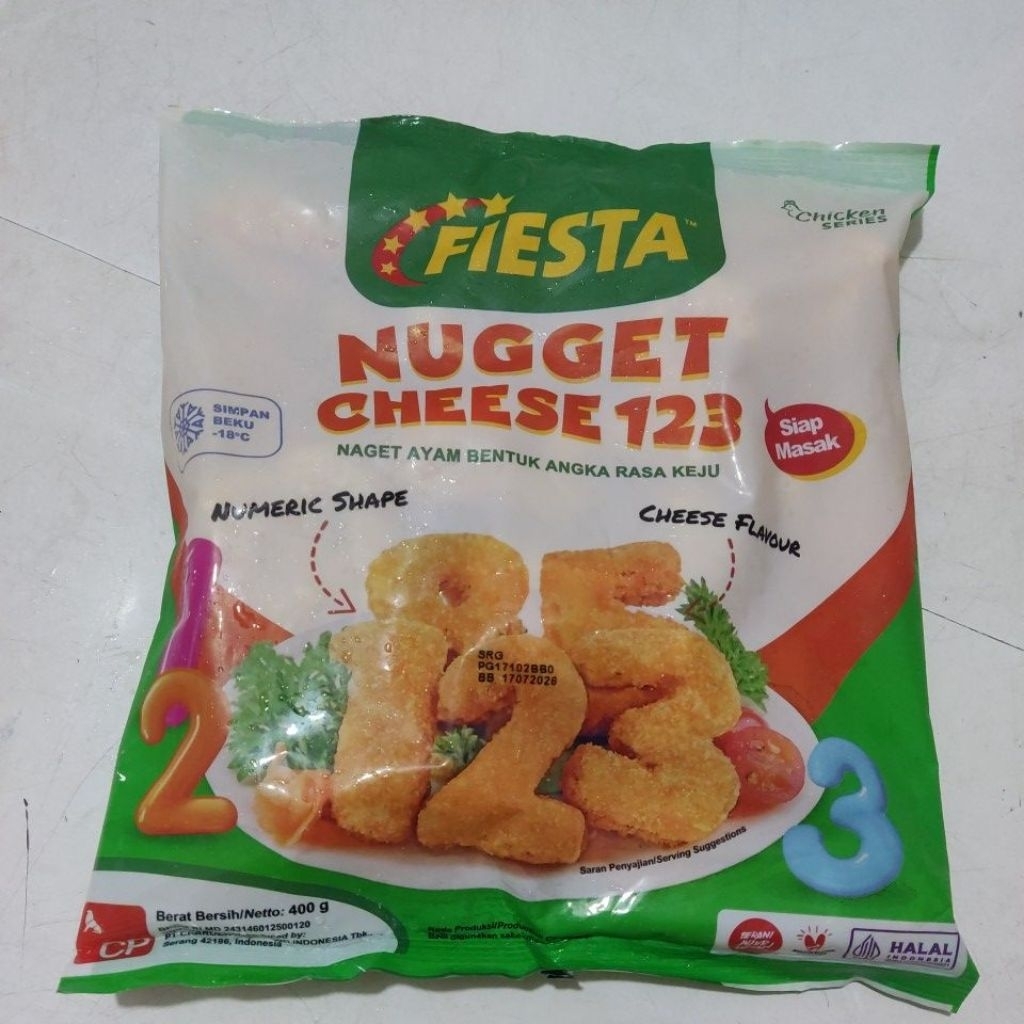 

Fiesta Nugget Cheese 123 400gr