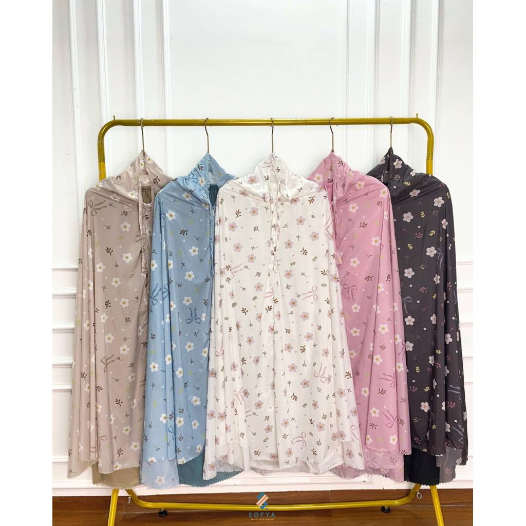 Murah Mukena Travel Maryam Series Mukena Parasut Korea Premium Mini Pouch Aesthethic