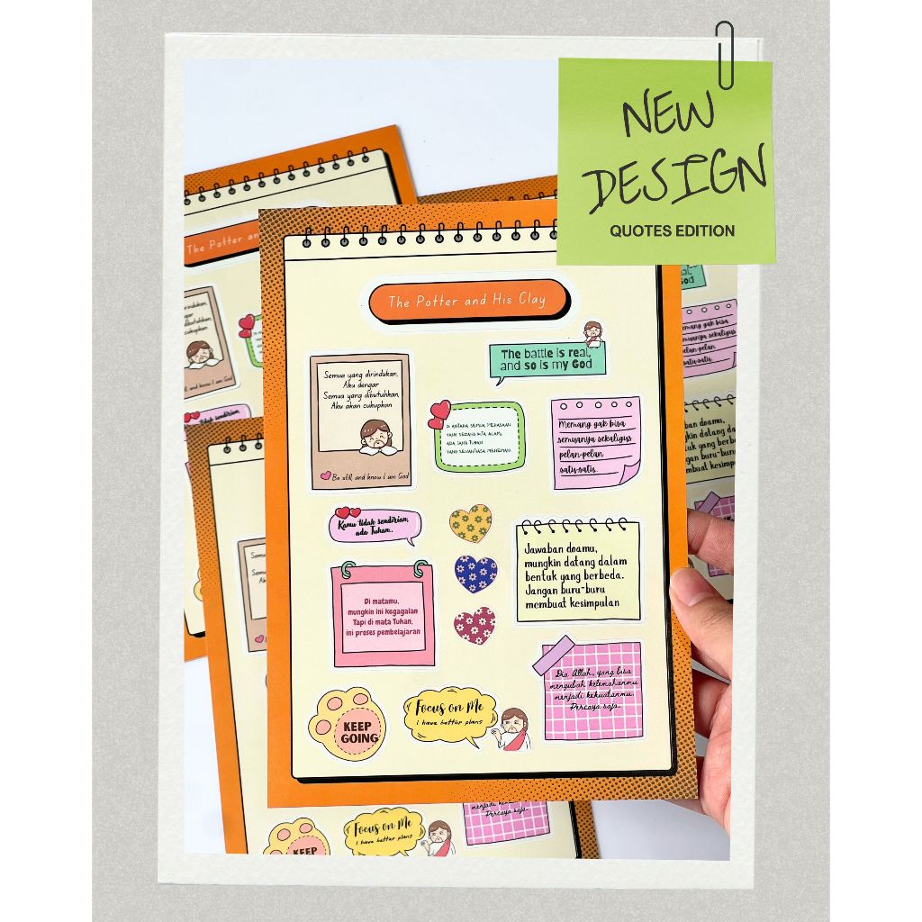 

Stiker Pack Rohani Kristen (Edisi: Kata-kata)