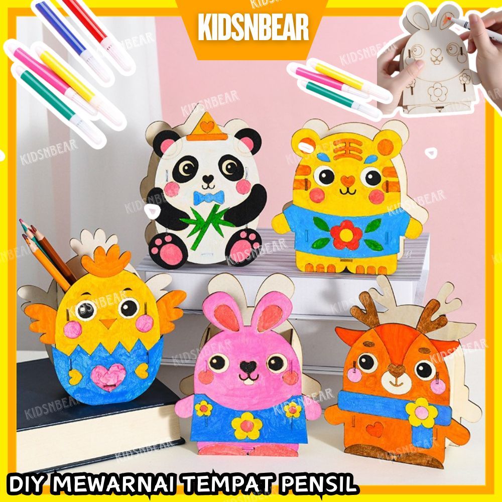 

Tempat pencil - Kotak pensil alat tulis sekolah - DIY kotak pensil - Melukis tempat pensil dengan spidol - 326-Mewarnai Tempat Pensil