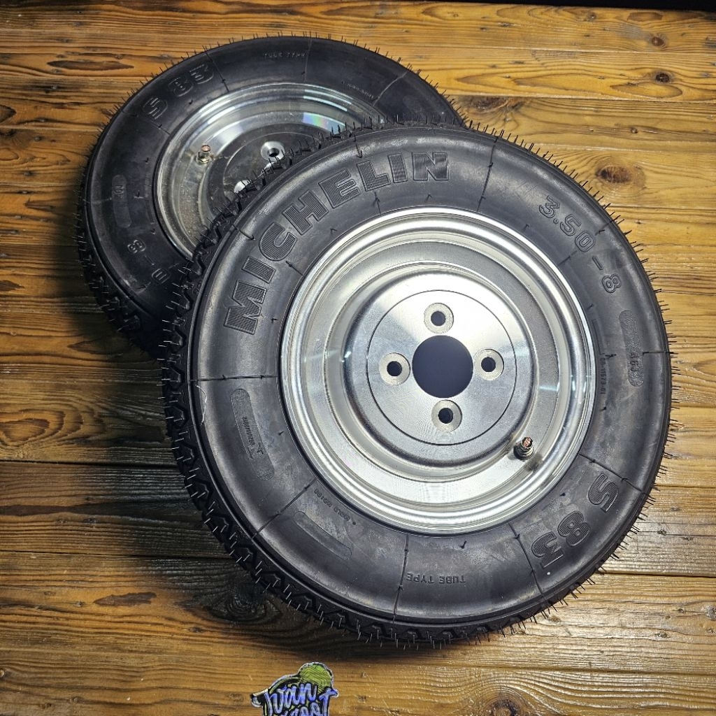 Velg Tubeless Vespa Vbb SIP Ban Michelin S83 Vespa Vbb Vba Vnb Ring 8