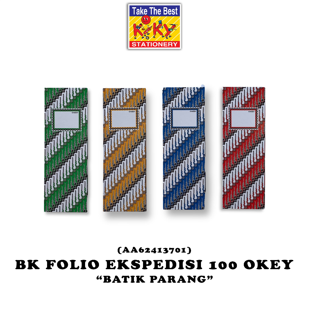 

OKEY Buku Folio Ekspedisi Isi 100 dan 200 Lembar - 1 Buku