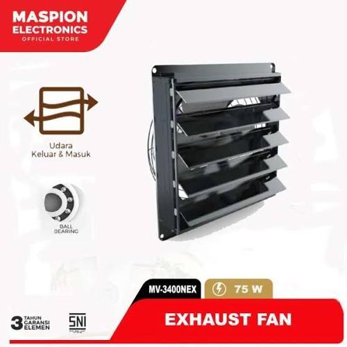 Exhaust Fan Maspion MV-3400NEX 16 inch Kipas Angin Dinding Exhaust Fan Maspion