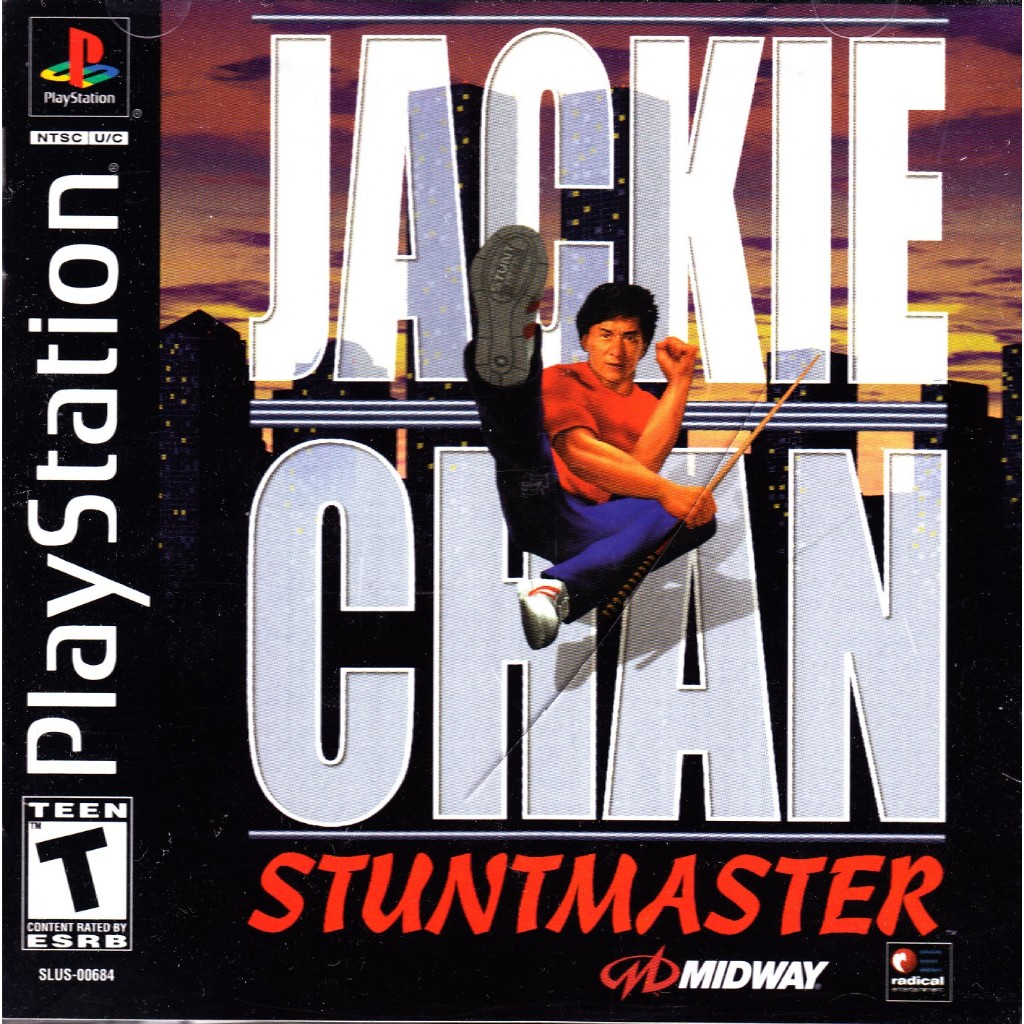KASET PS1 JACKIE CHAN STUNTMASTER