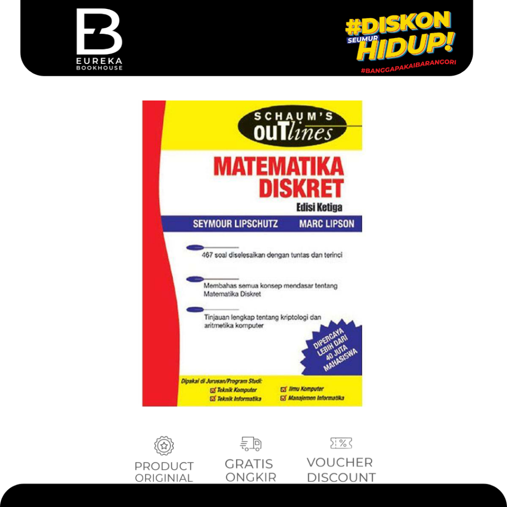 ERLANGGA - SCHAUM'S: MATEMATIKA DISKRET ED. 3#