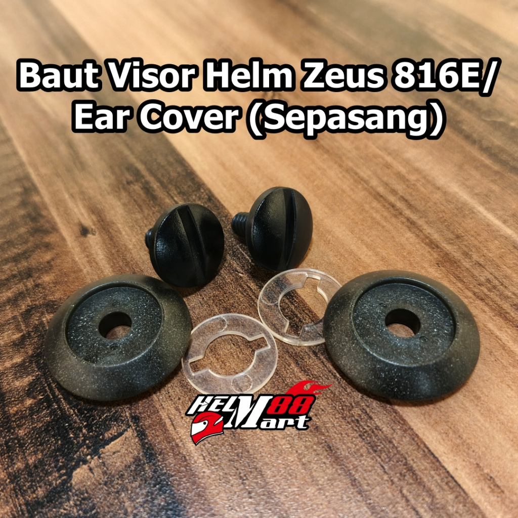 Baut Zeus 816 Kuncian ZS816E Baut Helm Ear Cover Zeus ZS-816E