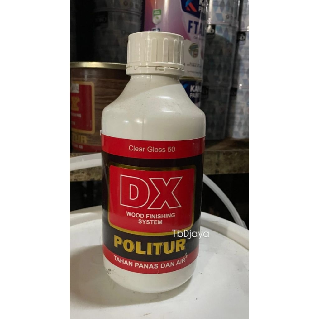 POLITUR DX, POLITUR KAYU, VERNIS KAYU, CAT KAYU