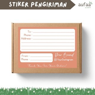 

[isi10] Stiker Alamat Pengiriman | Stiker Pengiriman Online Shop