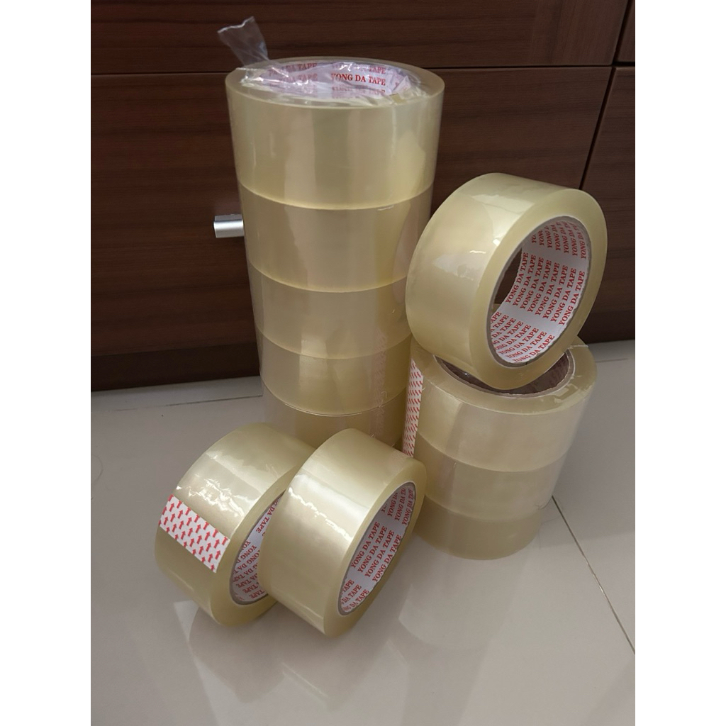 

Lakban bening murah (90yard X 45mm) daya rekat kuat