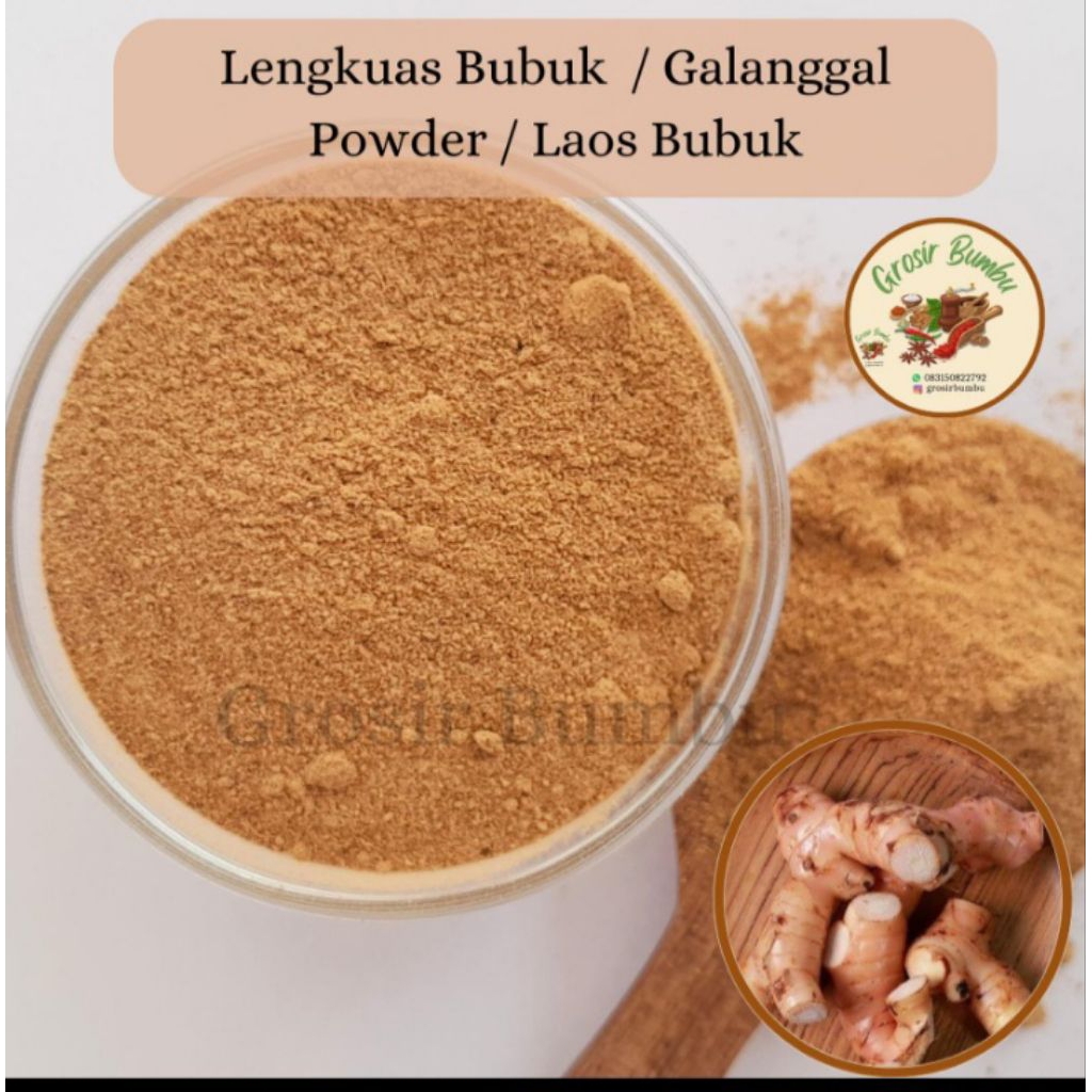 

lengkuas bubuk50gr/galanggal powder/ laos bubuk✅️