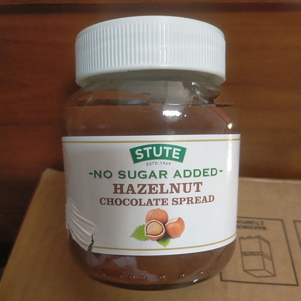 

stute hazelnut coklat chocolate spread selai no sugar 350gr