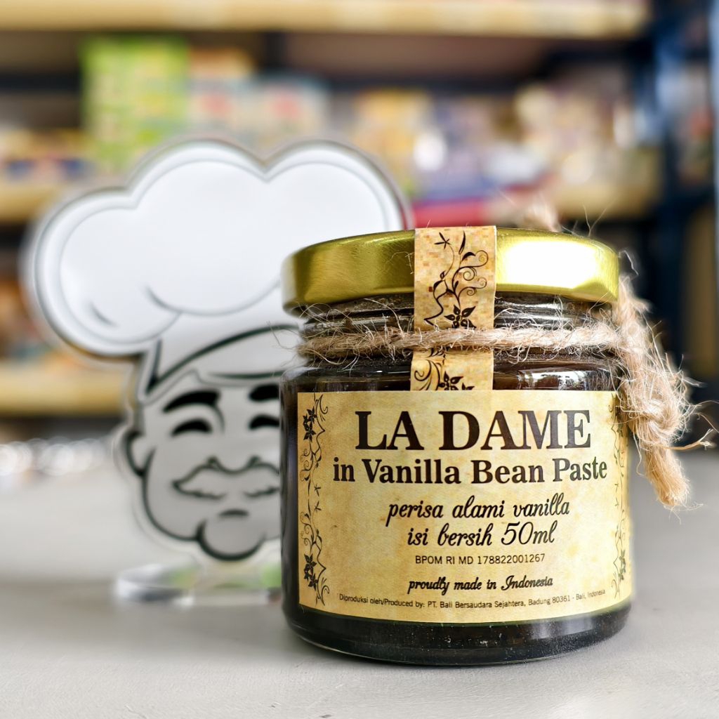 

Ladame In Vanilla Bean Paste 50Gr / Pasta Vanilla Ladame 50Gr / Vanilla In Bean Paste La Dame