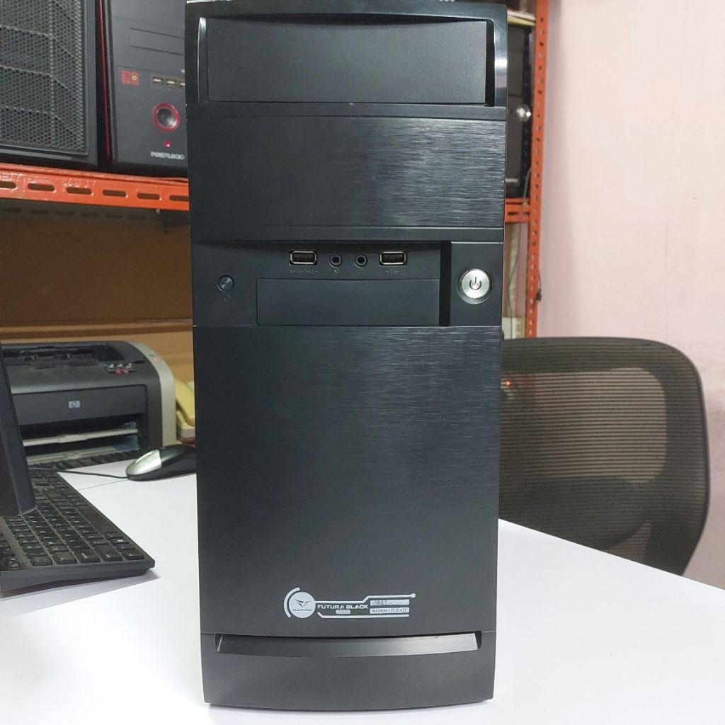 Casing PC Komputer POWER LOGIC FUTURA BLACK 2000 Kosongan Tanpa PSU ( BEKAS )