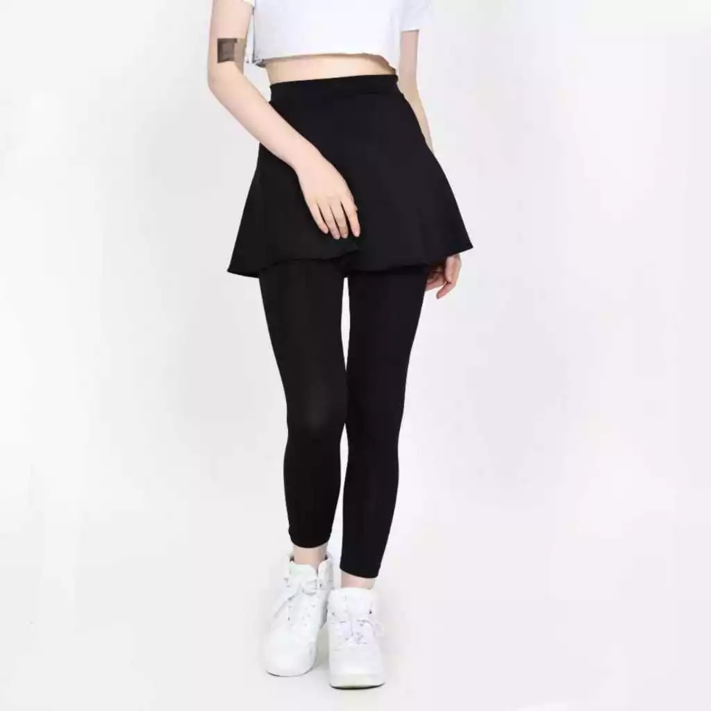 Celana Rok Wanita Olahraga - Outfit Olahraga Korean Style - Jogging Gym Zumba