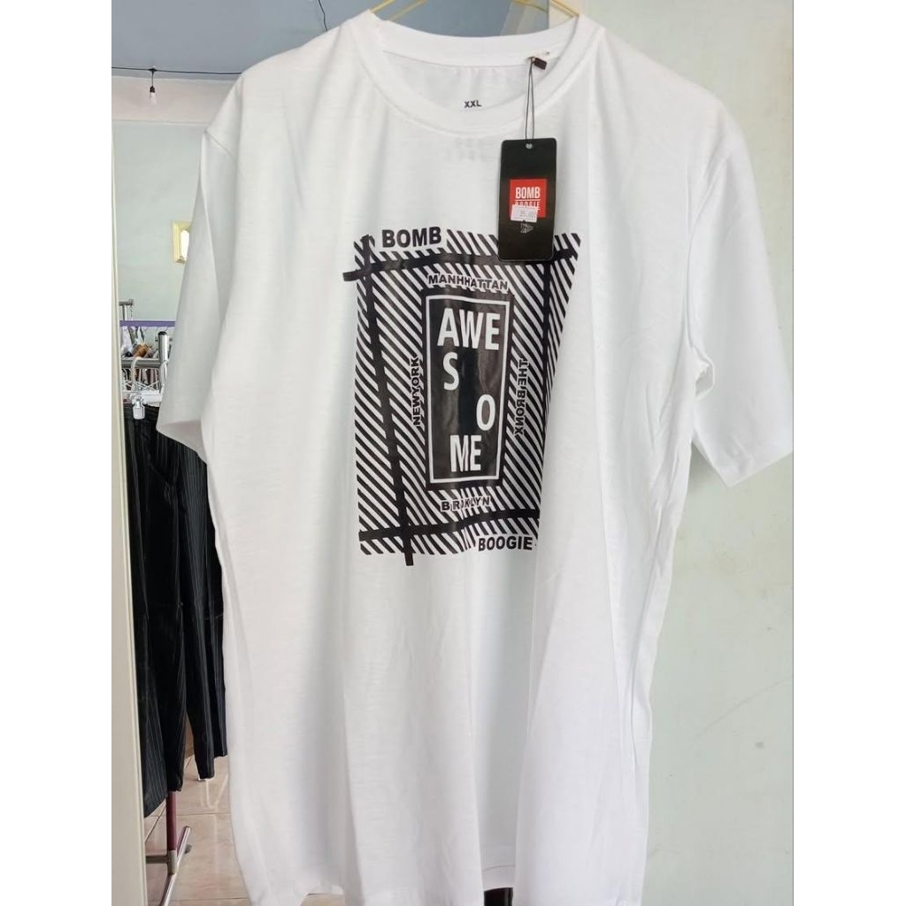 WF- baju kaos cowok keren kekinian