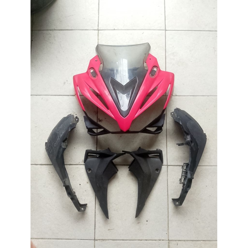 Cover Body Depan CBR 150R Facelift K45G - Kedok Tameng Depan CBR 150R K45G Original