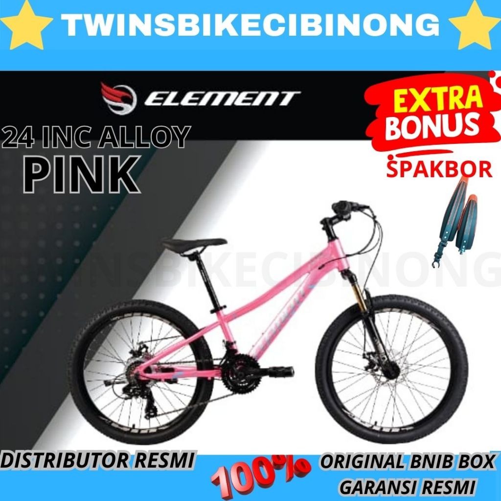 SEPEDA GUNUNG 24 INCH ELEMENT SEATLE FRAME ALLOY