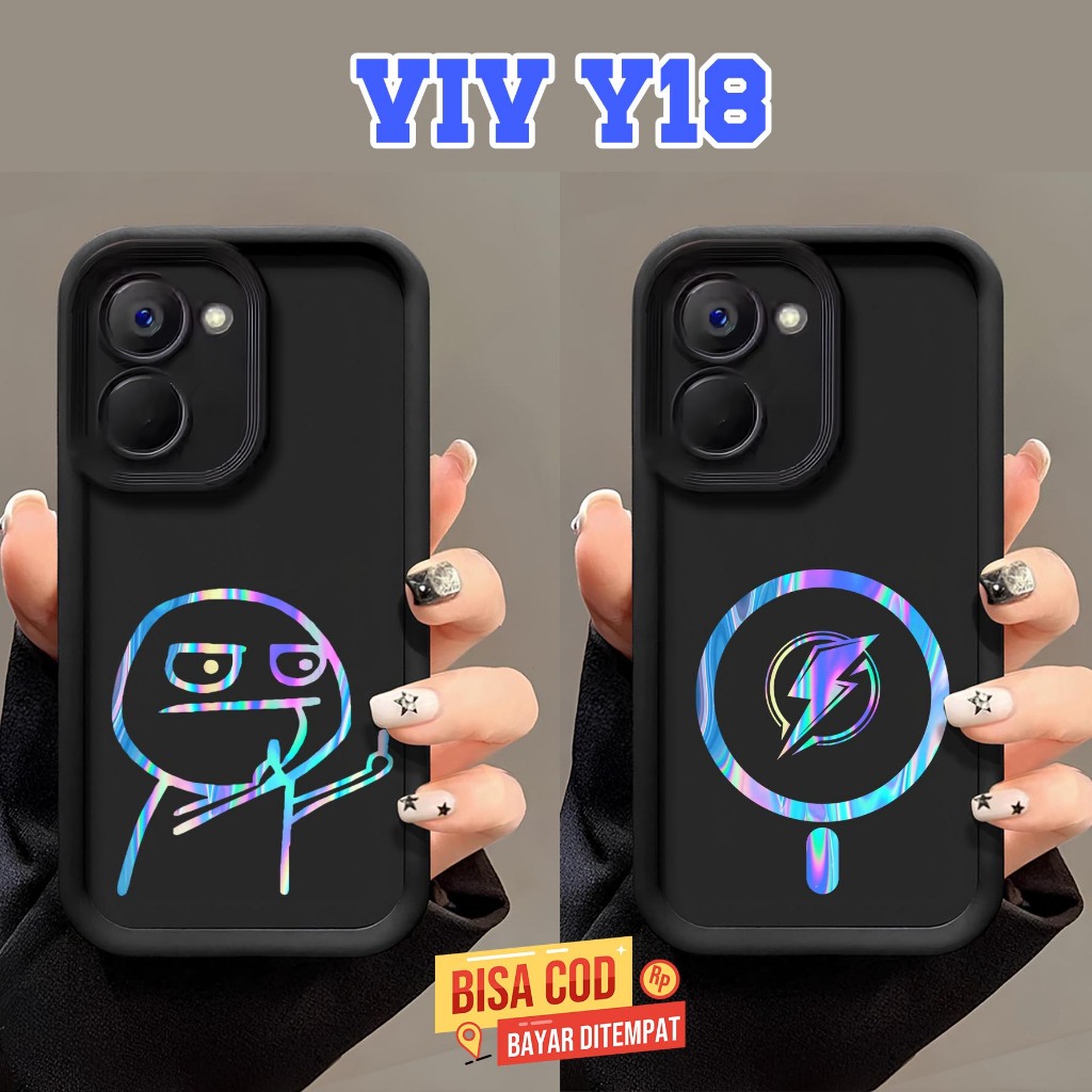 Softcase Vivo Y18 - Casing Hp Vivo Y18 - Case Hologram Vivo Y18 - Case Hp Vivo Y18 - Silikon Vivo Y1