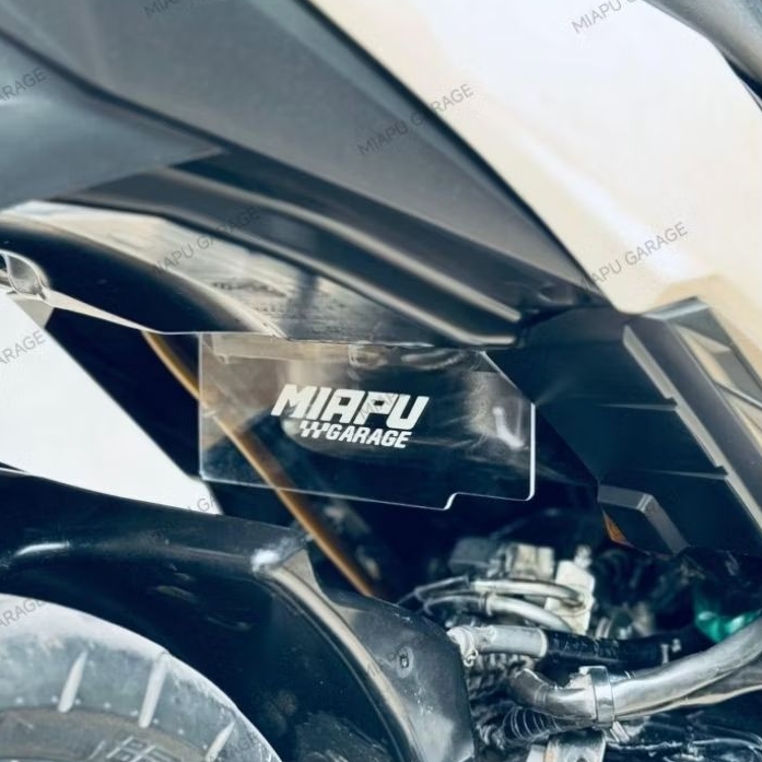 Mudflap atas akrilik beat fi beat esp 2013-2019 tebal 3 mm bening transparan