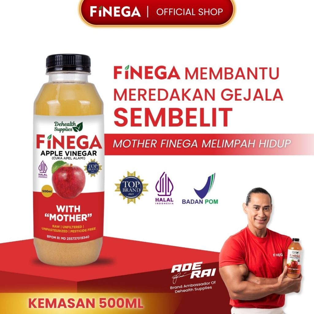 

Dehealth Supplies FINEGA CUKA APEL 500ml plastik