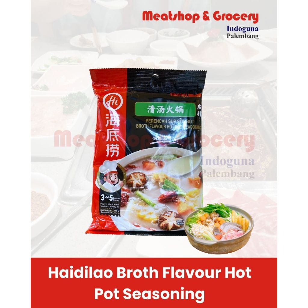 

Haidilao Broth Flavour Hot Pot Seasoning | Bumbu Hotpot Rasa Kaldu