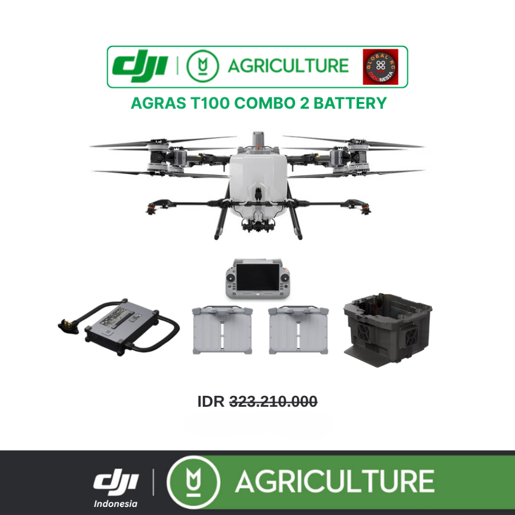 DJI Agras T100 Combo 2 Battery Charger Standard C12000 Drone Pertanian Semprot Hama