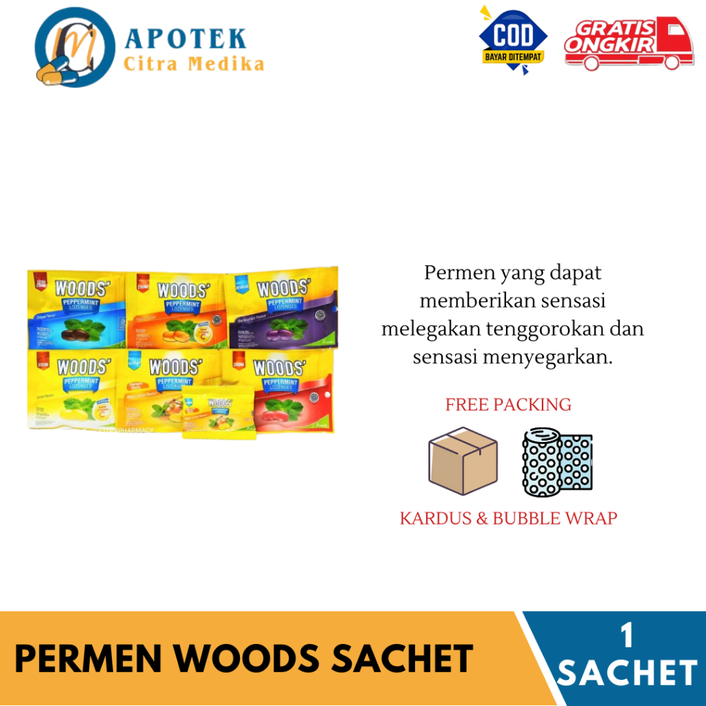 

Permen Woods - Menyegarkan Tenggorokan