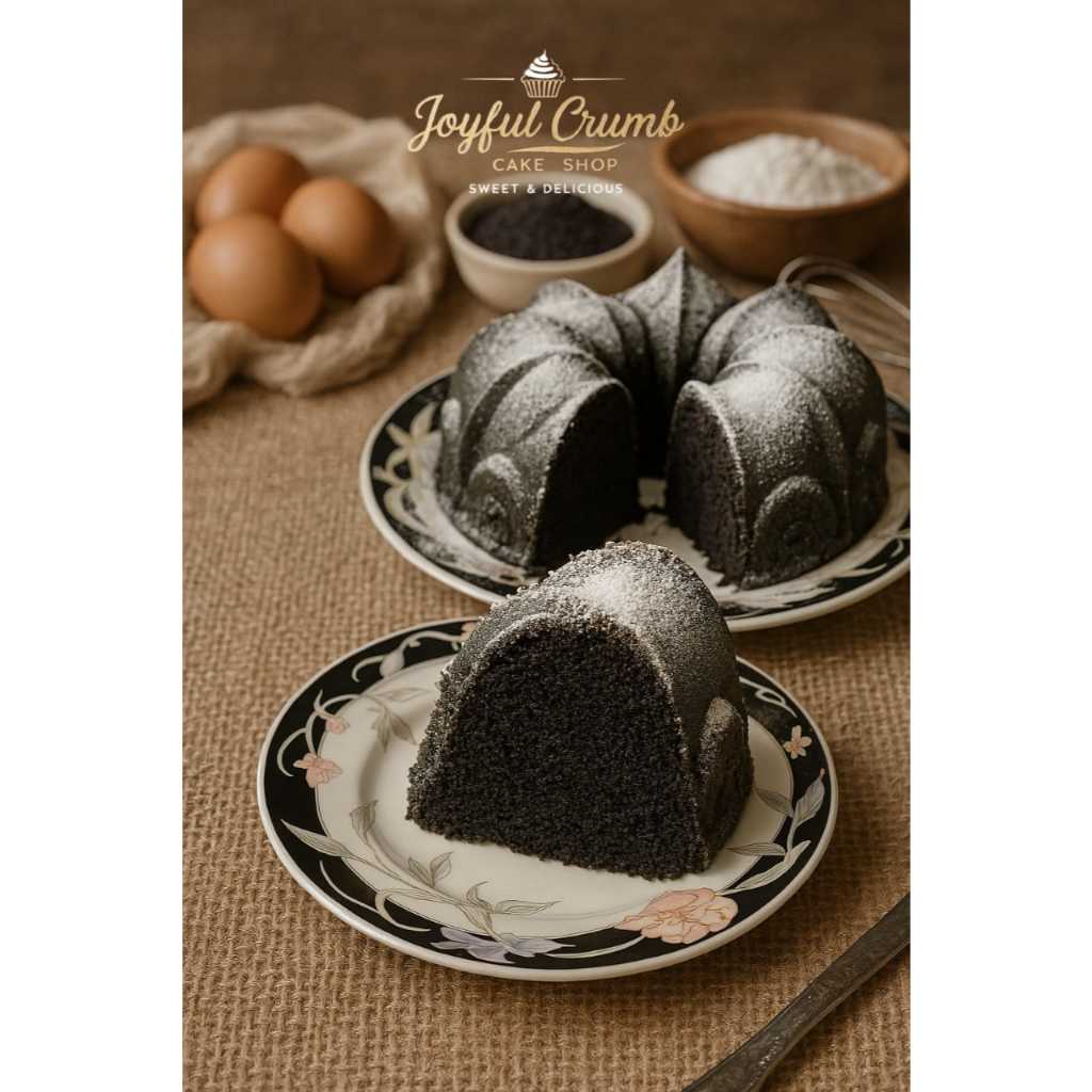 

BLACK STICKY RICE CAKE / BOLU KETAN HITAM