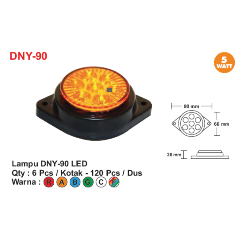 DNY 90  LAMPU DNY-90 LED