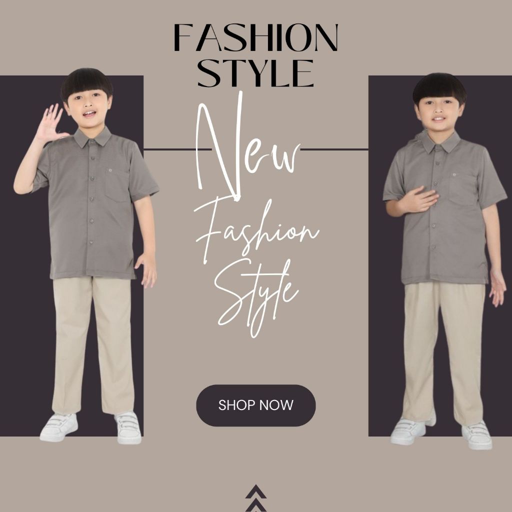 Stelan Koko Anak Set Atasan Celana Panjang ETHICA KAHFI KIDS 235 OVERLAND