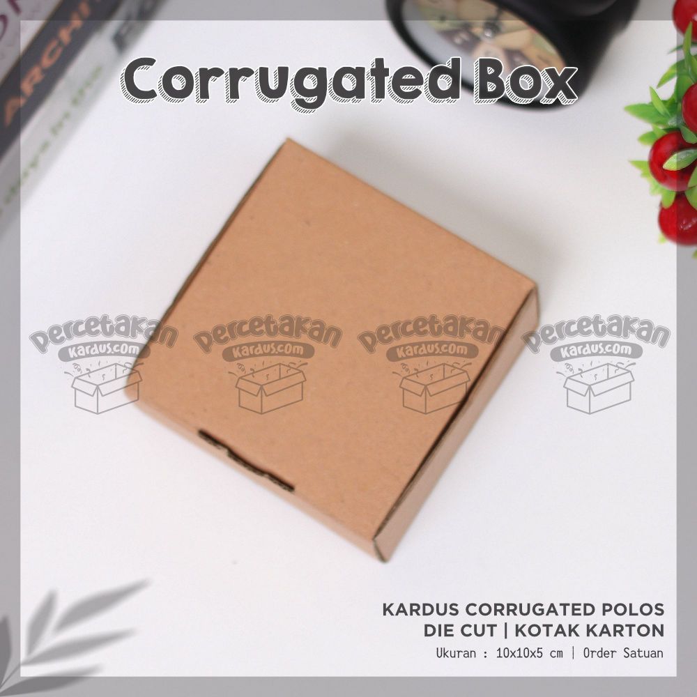 

Kardus Corrugated 10x10x5 CM | Die Cut | Kotak Karton | Box Packing Souvenir Pizza