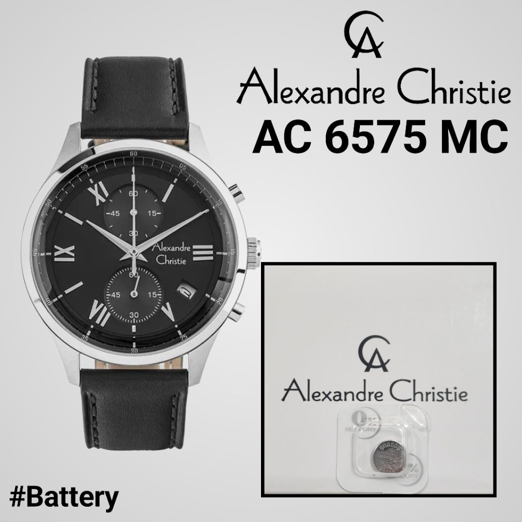 Baterai jam tangan Alexandre Christie AC 6575 MC