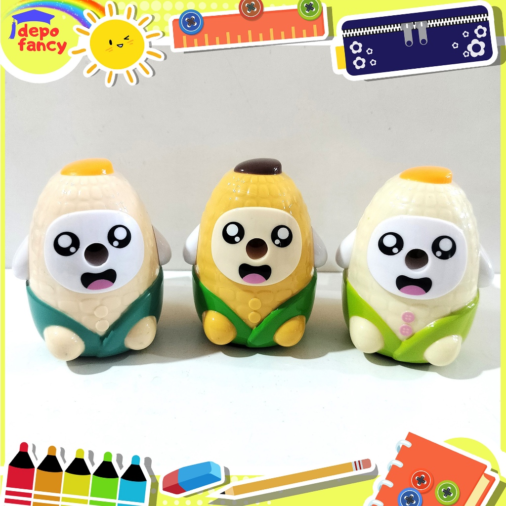 

Rautan Pensil Meja Putar LH0039 Jagung / Sharpener / Ongotan / Peruncing / Sleper