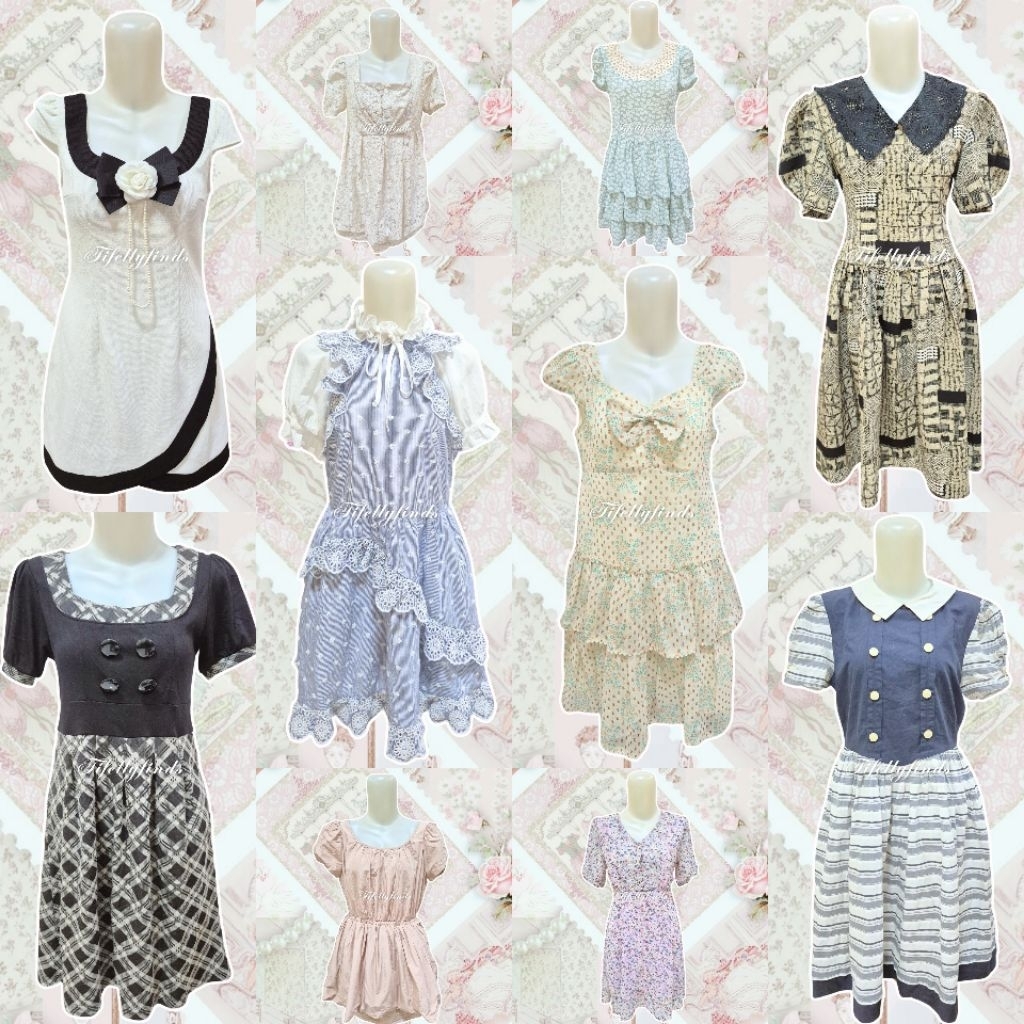 dress coquette ruffle cottagwcore fairycore mori kei lace milkmaid floral vintage y2k stripes fitbod