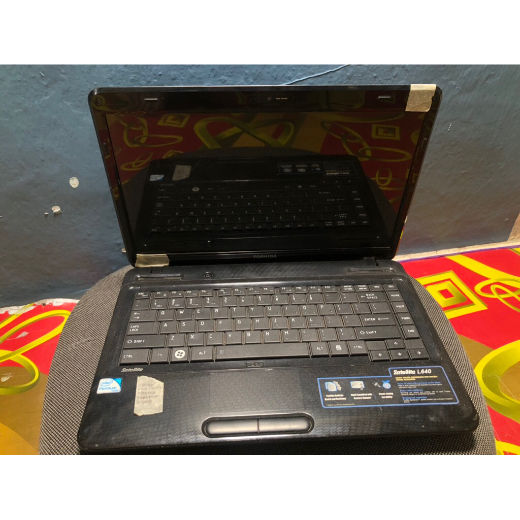 Toshiba l640 laptop normal minus dikit