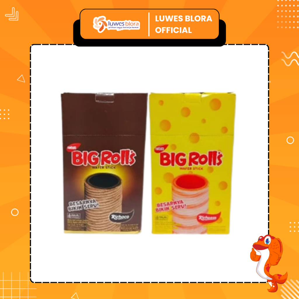 

Nabati Big Roll's wafer stick 280g