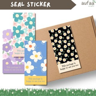 

[isi 10] Seal Sticker | Sticker Packaging | Sticker Online Shop | Tema Flowers