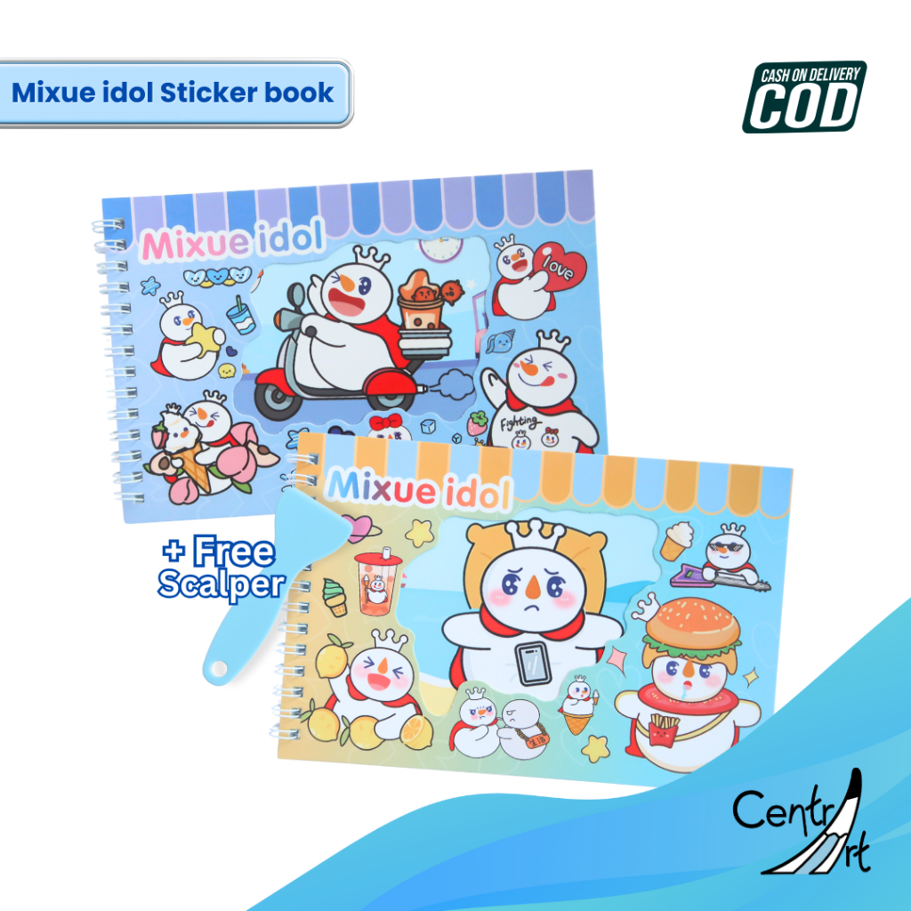 

Mixue Idol Sticker Book FREE Pinset | Aktivitas anak
