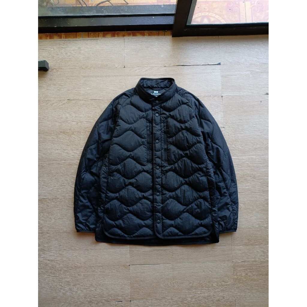 Uniqlo white mountaineering recycled hybrid down
