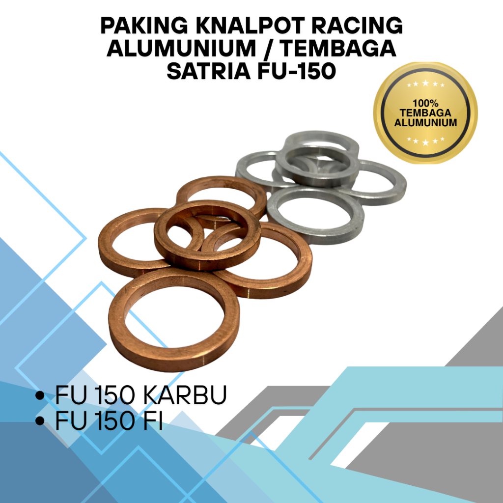 Paking Knalpot Asbes Knalpot Alumunium Tembaga Racing Satria fu 150