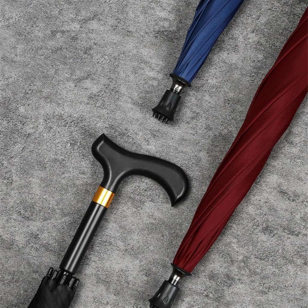 TONGKAT PAYUNG LIPAT TONGKAT JALAN 1 KAKI UNTUK LANSIA ALAT BANTU JALAN ANTI SLIP & PRAKTIS