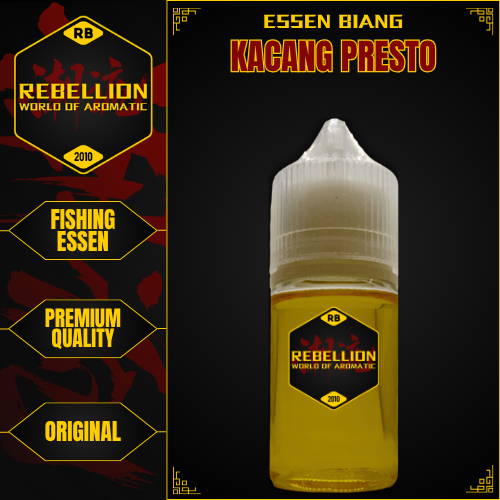 ESSEN REBELLION - Essen Biang Kacang Presto  / Essen Biang Murni Kacang Presto Water Base Ikan Mas P