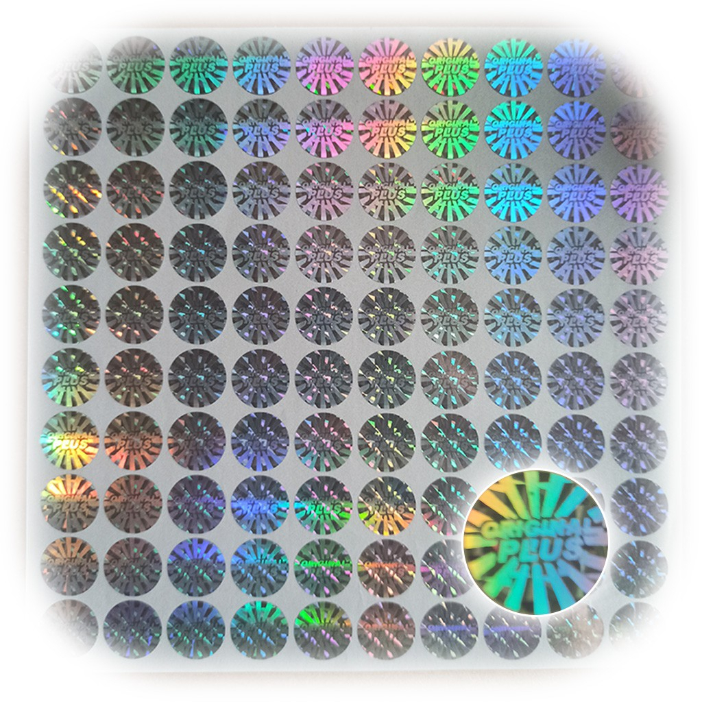 

Stiker Hologram Silver_Original Plus