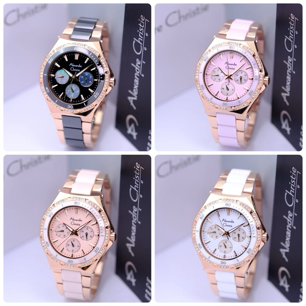 keramik jam tangan wanita Alexandre Christie Ac 2294 ac2294