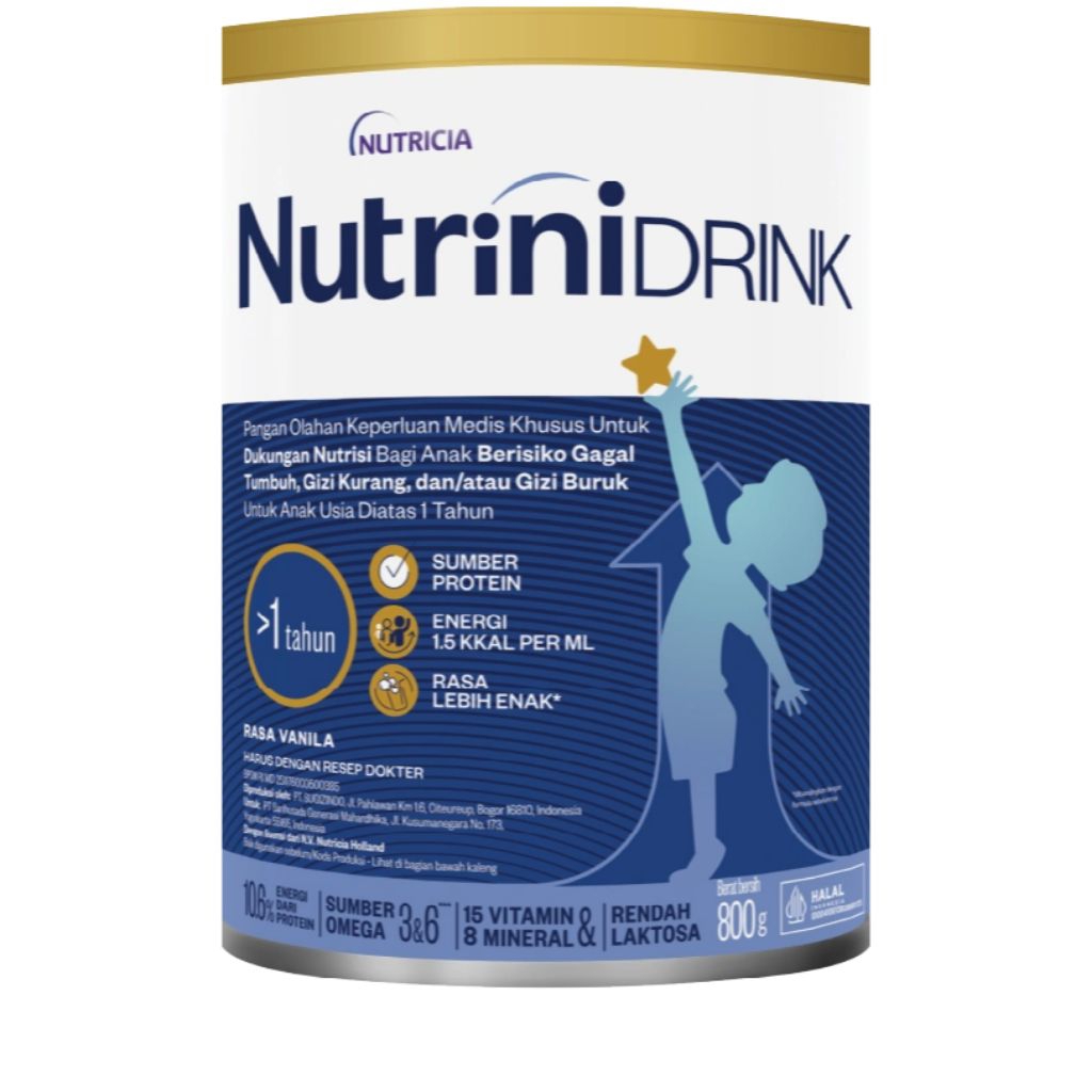 

Nutricia Nutrinidrink vanila 800g