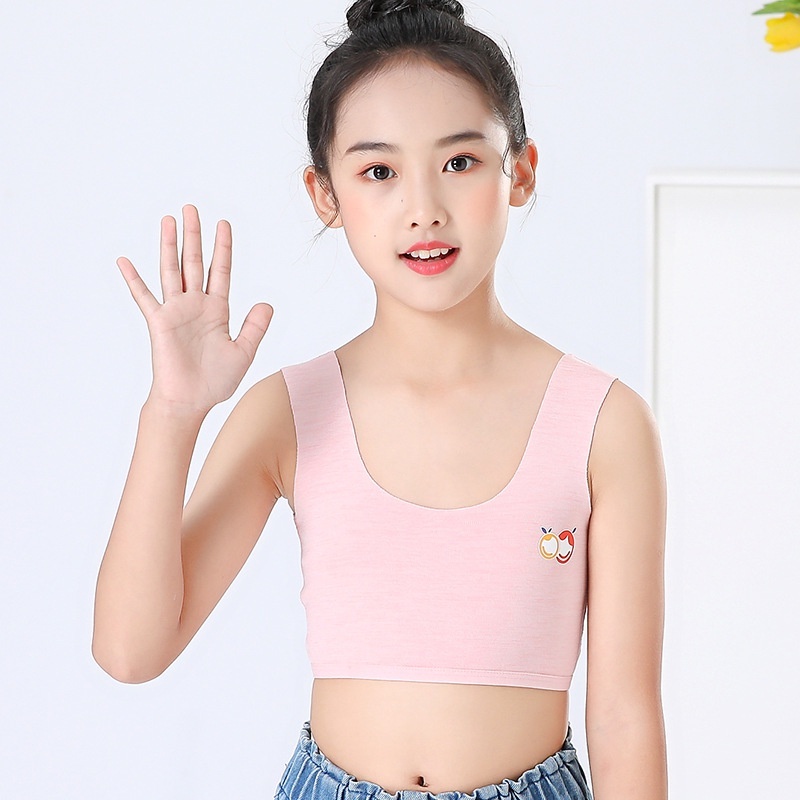 Paket 6 Pcs Miniset Anak Perempuan Miniset Remaja usia 8-1- dan 11-14 tahun Miniset BRA Model Polos 